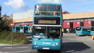 Buses amp Trains at Telford  October 2015 [upl. by Eemia]