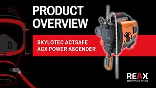 Skylotec Actsafe ACX Power Ascender  REAX [upl. by Naesal36]