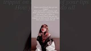 music lyrics lalisa song kpop MOONLIT FLOOR shorts mejisthetic [upl. by Ahsekar]