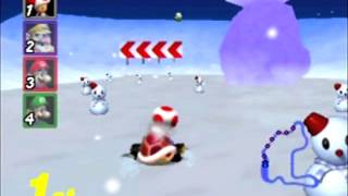 Frappe Snowland 12 Hours  Mario Kart 64 [upl. by Crissy374]