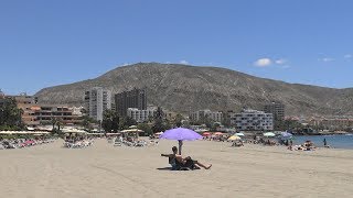 Los Cristianos  Tenerife 4K [upl. by Anyehs]