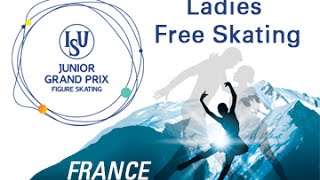 2016 ISU Junior Grand Prix  St Gervais  Ladies Free Skate [upl. by Truk]