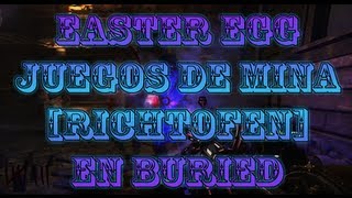 Guía Easter egg de Buried Richtofen LogroTrofeo Juegos Minados  Black Ops 2 Zombies [upl. by Youngman]