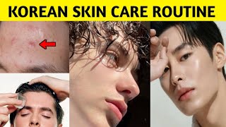 Korean Skin Care Routine for Men [upl. by Atikihs]