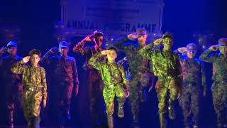 A BEAUTIFUL PATRIOTIC DANCE PERFORMANCE ON SANDESHE AATE HAI SONG BY THE B H MEMORIAL HALL [upl. by Airekat]