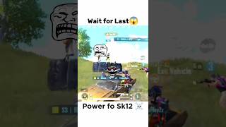 😮  Power of sk12 BGMI 😮 bgmi pubgmobile bgmishorts viralvideos pubg godloveYt3853 [upl. by Ennazus]