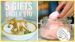 DIY  5 GIFTS UNDER 10 [upl. by Germann]