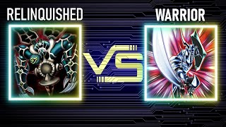 Relinquished vs Warrior  4FUN  Goat Format  Dueling Book [upl. by Con]