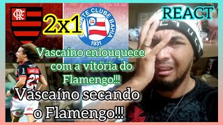 React Reações Flamengo 2x1 Bahia Brasileirão 2024 melhores momentos [upl. by Lien355]