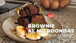 quot¡Brownie al Microondas 🍫✨ Quick amp Easy Microwave Magic in just 8 Minutes 🕒✨quot [upl. by Eimak]