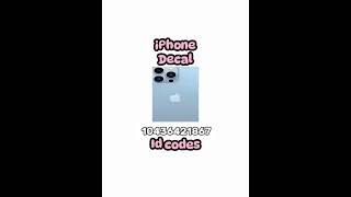 iPhone roblox decal id codes 444 uuu💓 [upl. by Rosol]