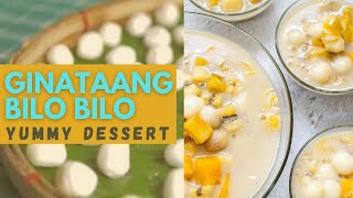 Sticky Rice Balls in Coconut Milk Recipe  Ginataang Bilobilo  Neilbee [upl. by Wivinah]