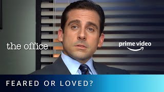 Would you rather be feared or loved  Michael Scott  The Office  Amazon Prime Video shorts [upl. by Frederique953]