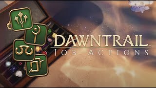 FFXIV Dawntrail Job Action Trailer REACTION  Healers [upl. by Sirah373]