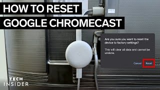 How To Reset Google Chromecast [upl. by Eema38]