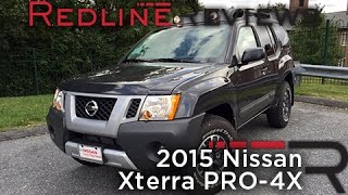 2015 Nissan Xterra PRO4X Review Walkaround Exhaust amp Test Drive [upl. by Dagmar]