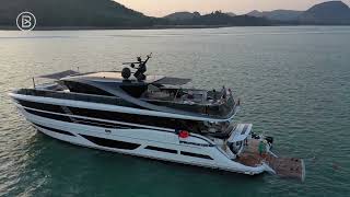 Princess X95 Superflybridge in Thailand [upl. by Feld]