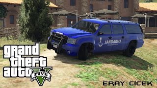 Gta5 Mod Tanıtımı  Jandarma Aracı [upl. by Anirav214]