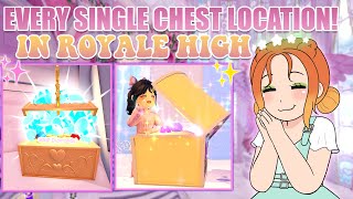 EVERY SINGLE CHEST LOCATION IN ROYALE HIGH Updated For Spring 2024 DIAMONDS XP amp ITEMS [upl. by Diamante]