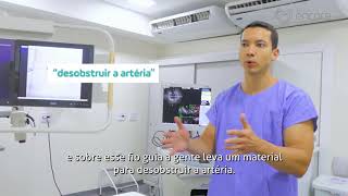 Como é feito o Procedimento de Angioplastia  Dr Adriano Gonçalves [upl. by Carline]