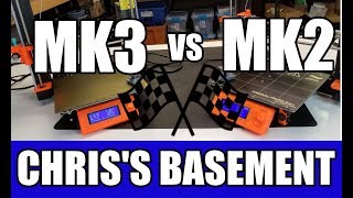 PRUSA MK2 vs MK3  We Raceem  Chriss Basement [upl. by Sachs]