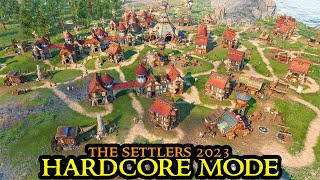 The Settlers HARDCORE Mode  The PERFECT Start  City Builder Skirmish RTS [upl. by Nilekcaj]