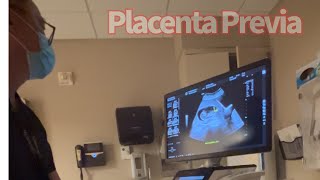 Diagnosed with Placenta Previa 2nd Trimester highriskpregnancy placentaprevia [upl. by Kinzer]