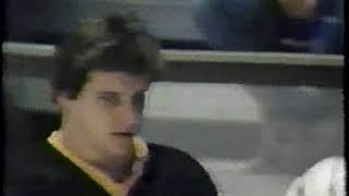 Boston Bruins vs New York Rangers December 23 1979  MSG Brawl [upl. by Yehtomit]