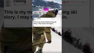 Slopesoundscom or LINK IN BIO‼️ ski skiing skier skiingstory story embarrasing funny snow [upl. by Yumuk228]