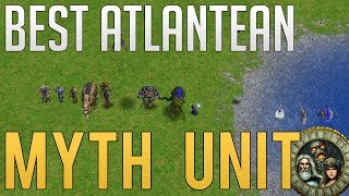 The Strongest Atlantean Myth unit  Age of Mythology [upl. by Alcina]