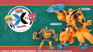 Transformers Collaborative NARUTO SHIPPUDEN x Transformers Trailer [upl. by Ahsaetal559]