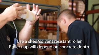 How to Reseal Concrete  Solvent Based Acrylic Sealers [upl. by Blanchard]