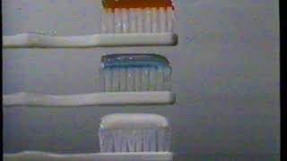 1982 Aquafresh ToothPaste 3 in 1 TV Commercial [upl. by Aramahs]