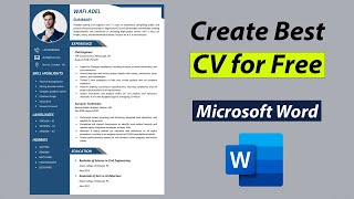 How to Make Resume for Job  Resume Kaise Banaye  CV Format for Job [upl. by Isus721]