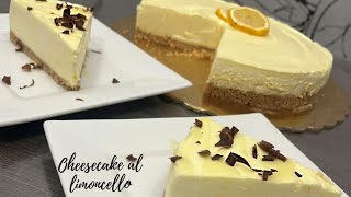 CHEESECAKE AL LIMONCELLO [upl. by Zehc]