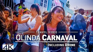 【4K】Carnaval de Olinda 2020  Pernambuco BRASIL  UltraHD Travel amp Drone Video [upl. by Nolyat235]