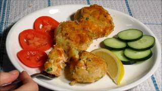 Easy Salmon Croquette Recipe [upl. by Oniram183]