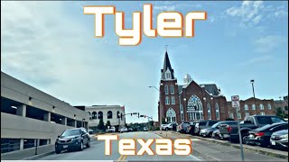 Tyler Texas  City Tour amp Drive Thru [upl. by Enytnoel]