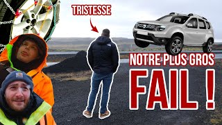 Comment BIEN mettre des chaînes sur sa voiture  ⛓ 🌋 [upl. by Lehcear]