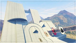 A GIANT SKATE PARK GTA 5 Online Funny Moments [upl. by Gagnon]