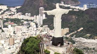 Christ the Redeemer from Above HD [upl. by Eigriv]