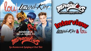 Miraculous Lou amp LenniKim Interview🐞🐾 [upl. by Benil850]