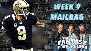 Week 9 Fantasy Football Questions amp Mailbag Ep 126  The Fantasy Footballers [upl. by Annaihs]