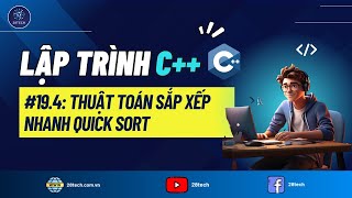 194 C Thuật Toán Sắp Xếp Nhanh QuickSort  Phân Hoạch Lomuto Và Phân Hoạch Hoare [upl. by Alemahs]