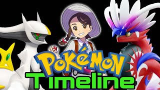 Complete Pokemon Timeline with Scarlet and Violet [upl. by Arie532]