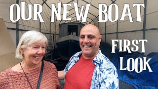 New Boat First Look  Narrowboat Canal Life  Episode 104 [upl. by Regnij149]