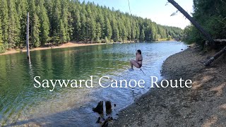 BC Sayward Canoe Route Section by Section Paddling Guide [upl. by Cnut]