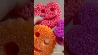 Relaxing sponge asmr  asmr satisfying scrubbingsounds scrubmommy [upl. by Asirem647]