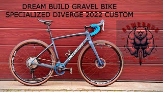 Specialized Diverge 2022 Dream Build GRX 820 Shimano 12 speed Gravel Custom Build of Bike Mechanic [upl. by Nagaet]