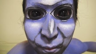 青鬼メイク方法化粧Ao Oni Makeup Tutorial [upl. by Atse728]